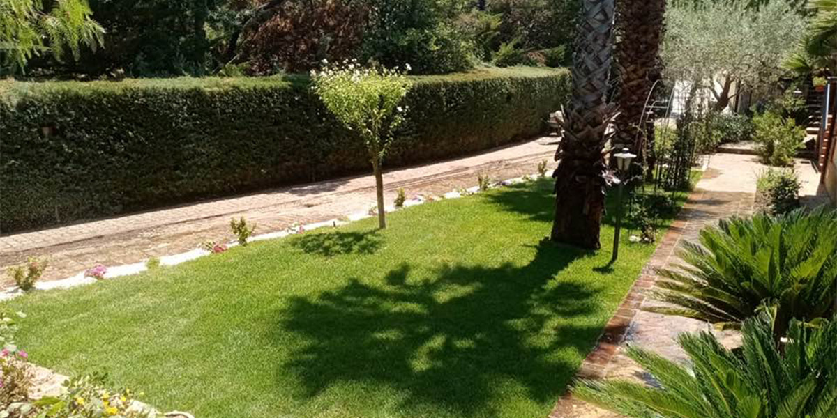Realizzazione giardino esterno